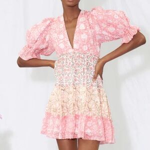 SAYLOR Pink Floral Mini Dress